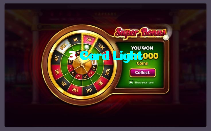 3 Card Light casino presented on mobile device in Pakistan with slots and live games